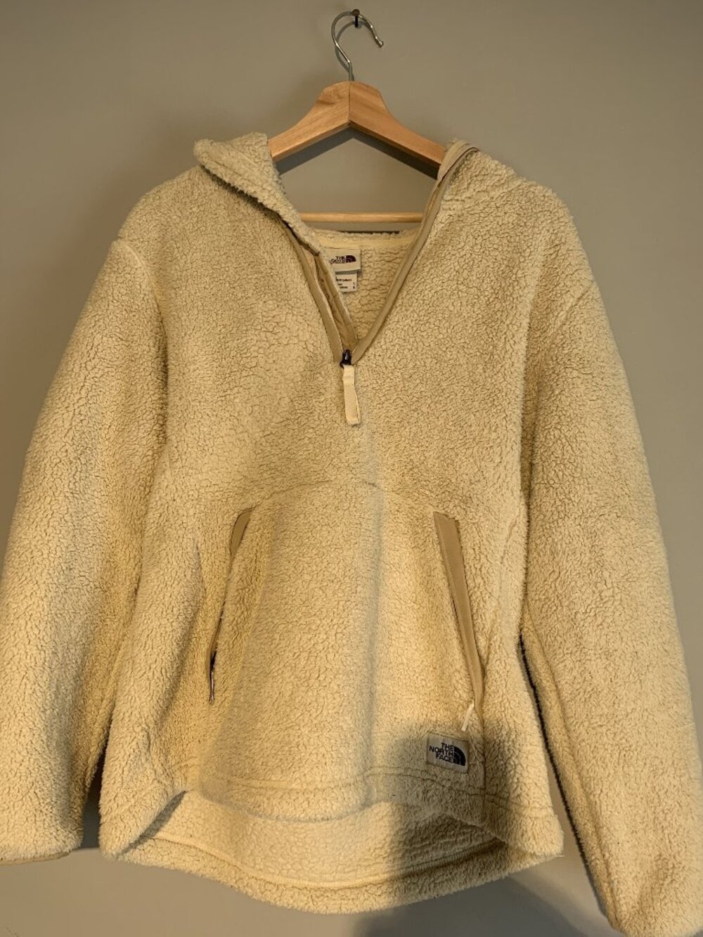 North Face Campshire 2.0 Pullover Fleece Hoodie, womens size Large